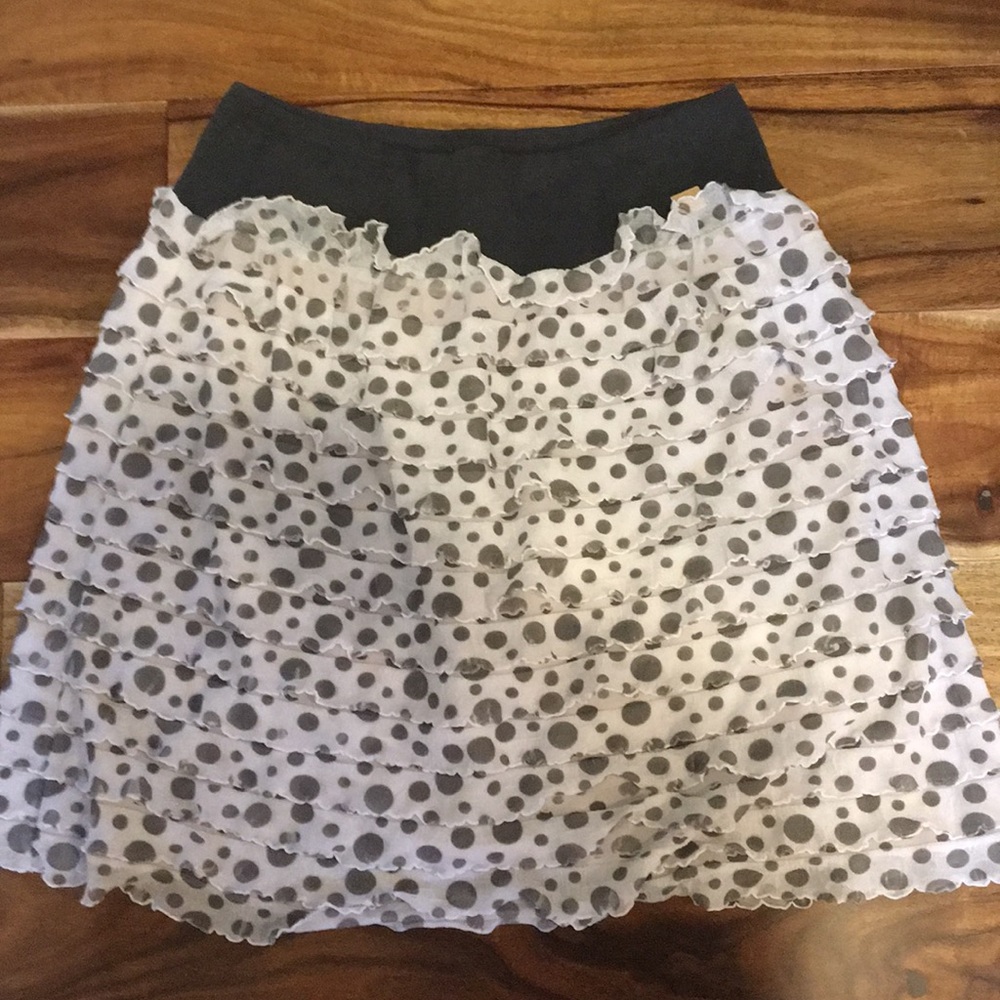 polka dot skort